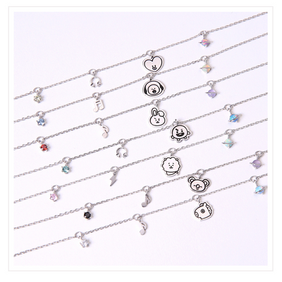 BT21 x OST - Cooky Silver Bracelet