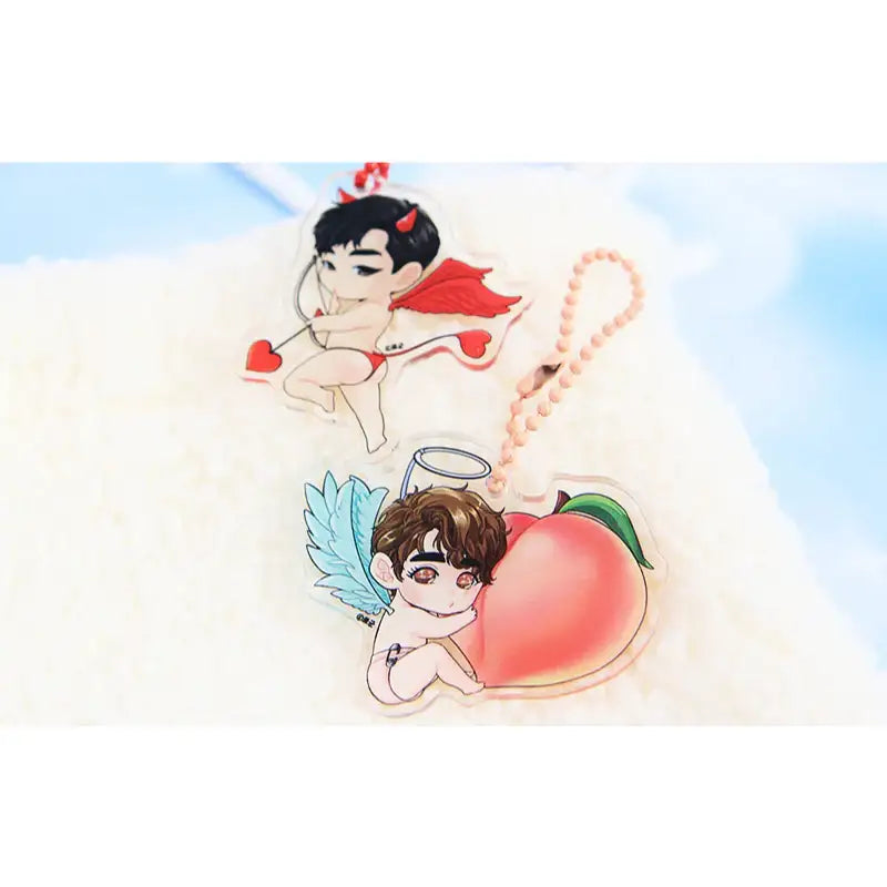 Dolphin Pants - Acrylic Keyring - Webtoon Shop - Keyring - Harumio