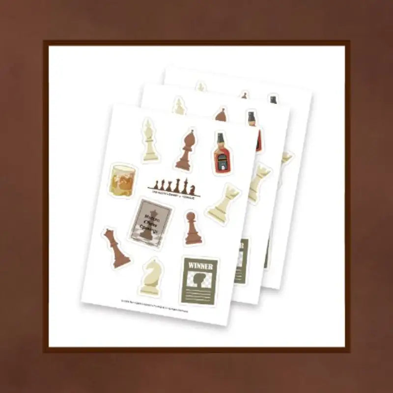 Queen's Gambit. - Sticker - Toon!que - Stickers - Harumio