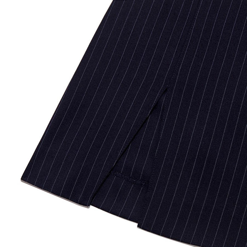 Kirsh - Slit Point Skirt - Navy