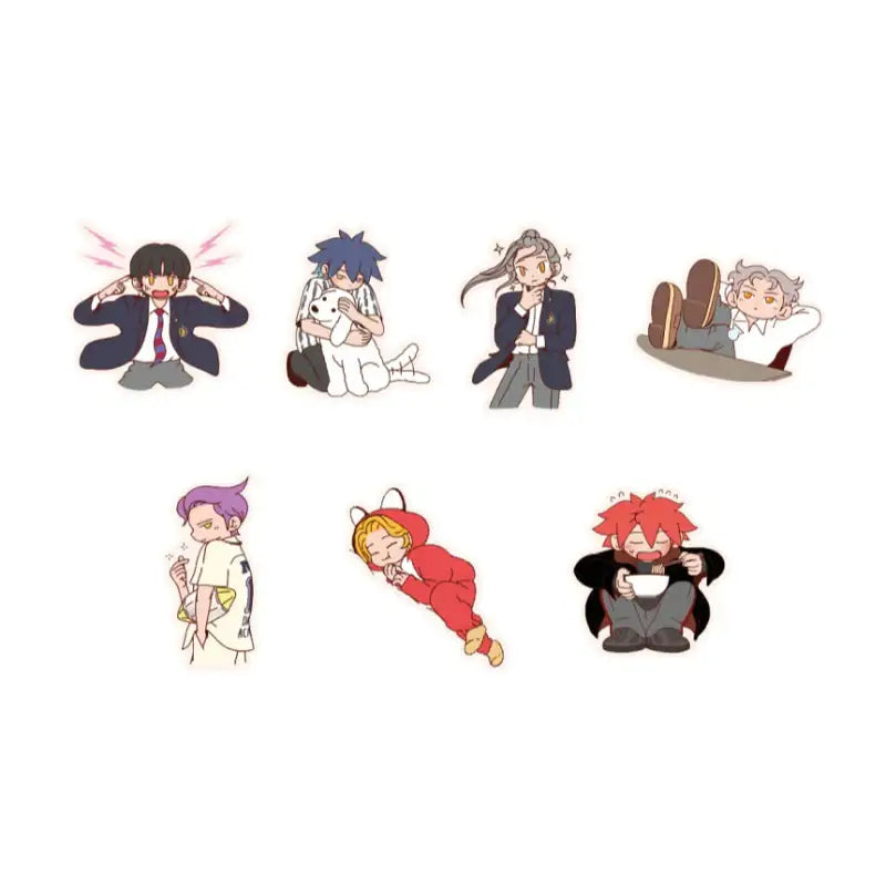 Dark Moon - Cut Toon Deco Sticker - Webtoon Friends - Stickers - Harumio