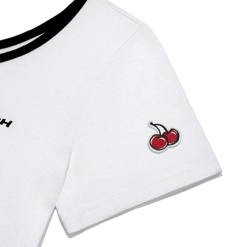 Kirsh - U-Neck T-Shirt - White