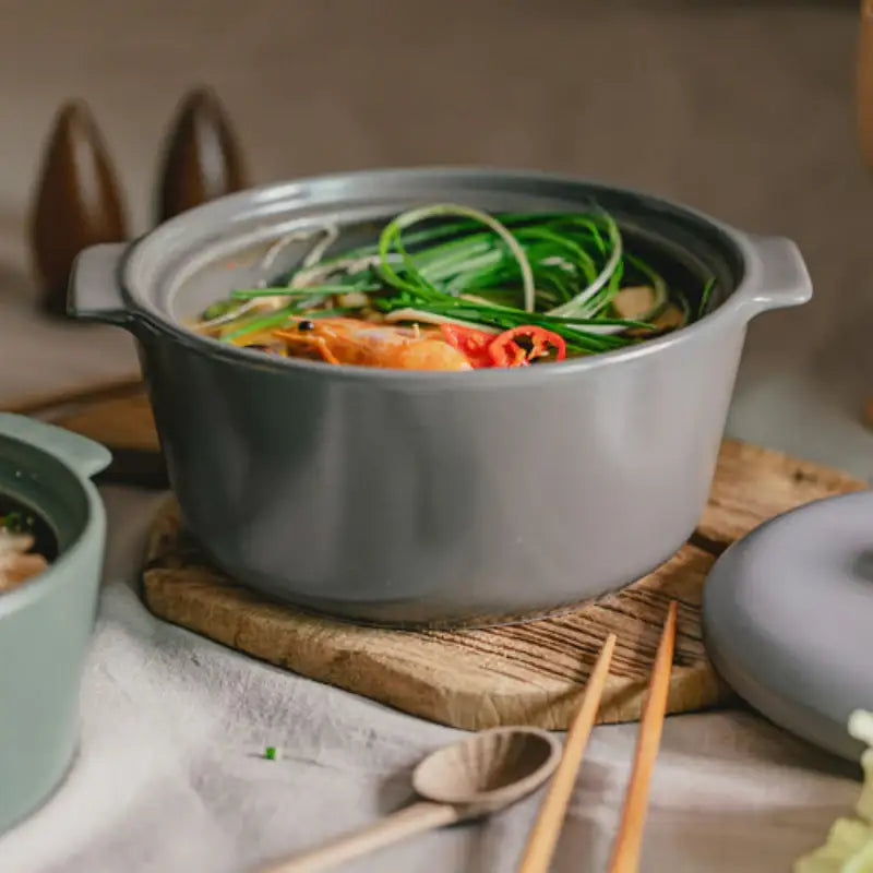Neoflam - YARN Heat Resistant Pot Set Of 2 - Neoflam - Stock Pot - Harumio