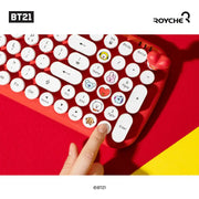BT21 x Royche - Retro Keyboard Keycap Set - BT21 x Royche - Keycap - Harumio