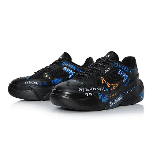 Lakai - Hati Graffiti Shoes - Black Constellation - Aries - Lakai - Footwear - Harumio