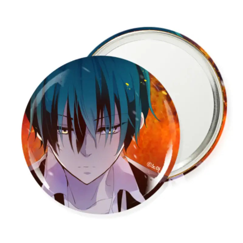 Excuse Me, but the World Will Be Gone for a While - Round Pin Mirror - Webtoon Shop - Mirrors - Harumio