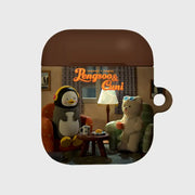 Earpearp x Pengsoo - Dinner Tea Time AirPods Hard Case (Brown) - Earpearp x Pengsoo - AirPods Case - Harumio
