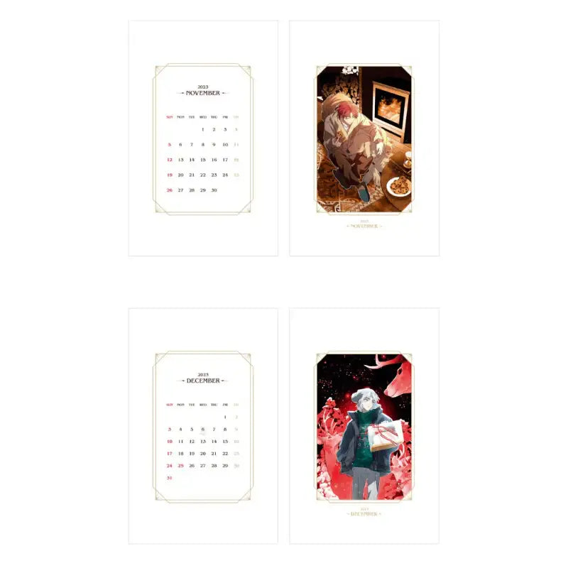 Dark Moon - 2023 Calendar - Webtoon Friends - Calendar - Harumio