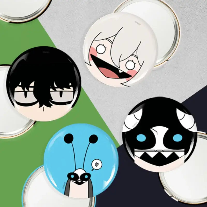 The House Without Time - Round Hand Mirror - Webtoon Shop - Mirrors - Harumio
