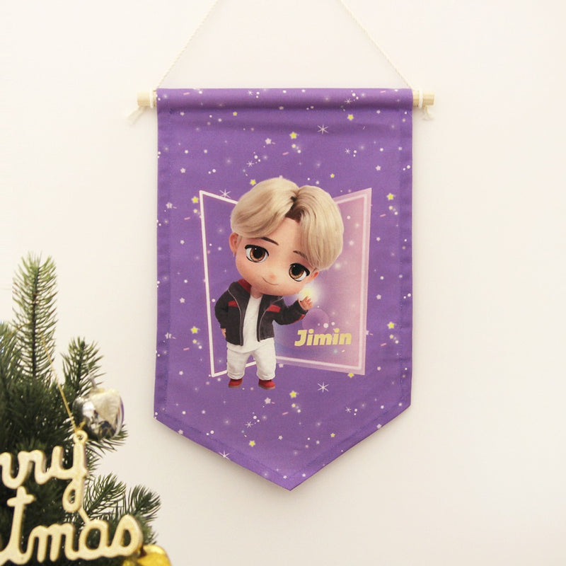 BTS TinyTAN - Fabric Flag