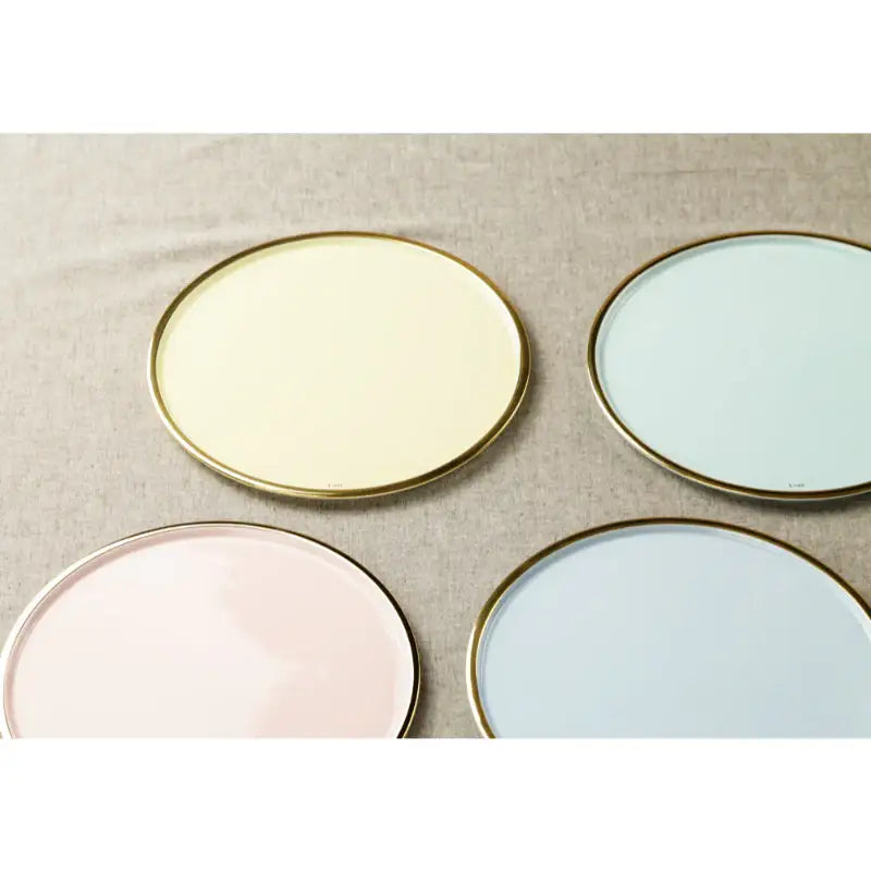 Chaora - Gold Rim Tray - Chaora - Tableware - Harumio