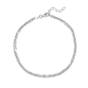 OST - Wavy Chain Ring Anklet - OST - Jewelry - Harumio