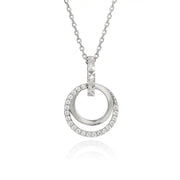 OST - Retro Circular Lock Silver Necklace - OST - Jewelry - Harumio