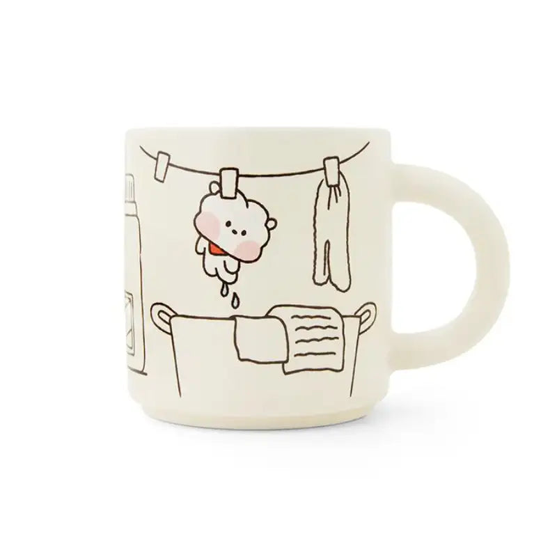 BT21 - Minini Ceramic Mug - LINE FRIENDS - Mugs - Harumio