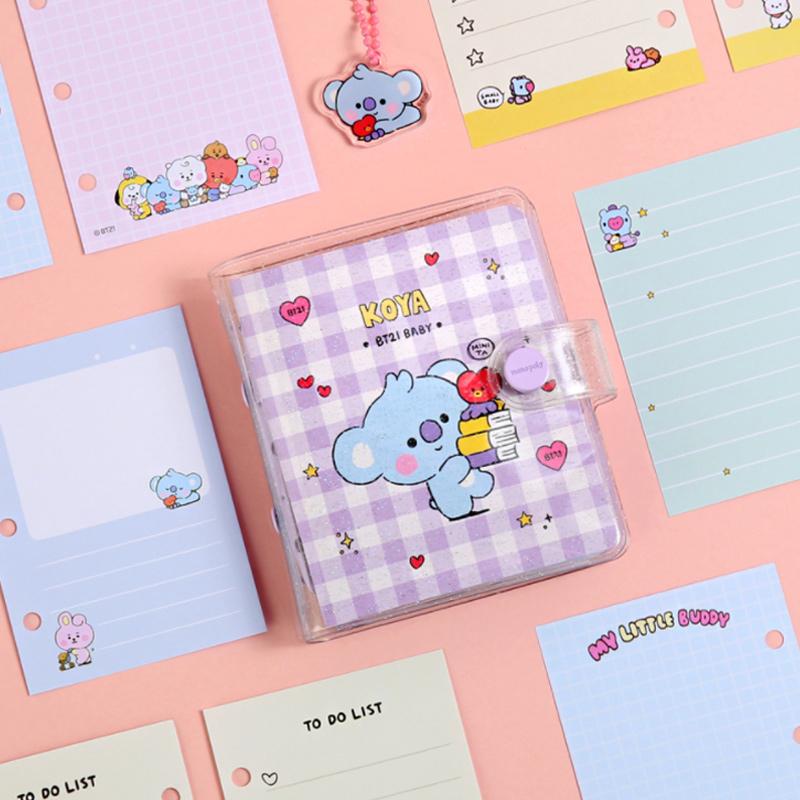 BT21 - 3 Ringed Notebook - Little Buddy - Monopoly - Stationeries - Harumio