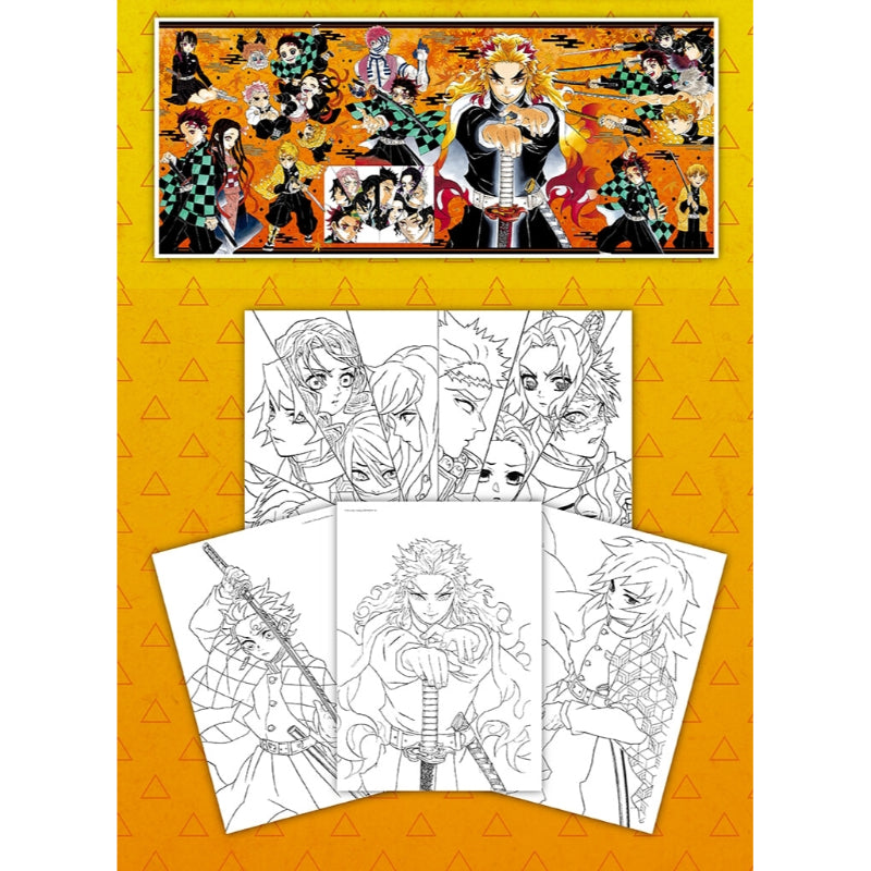 Demon Slayer - Coloring Book