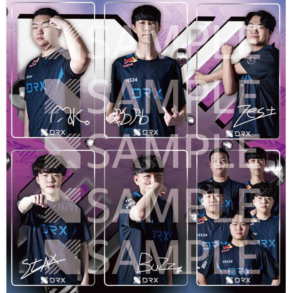 DRX - 22' DRX Valorant Photocard Set