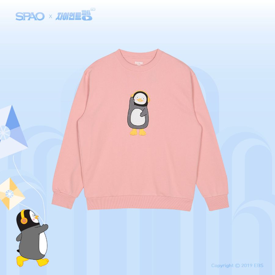 SPAO x Pengsoo - Graphic Sweatshirt