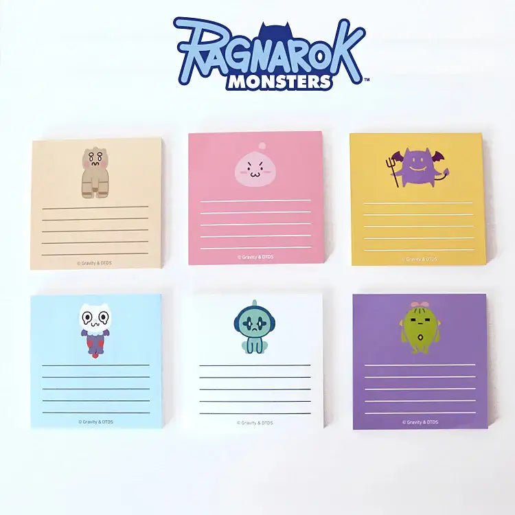 Ragnarök - Monsters Notepad - Ragnarök - Accessories - Harumio
