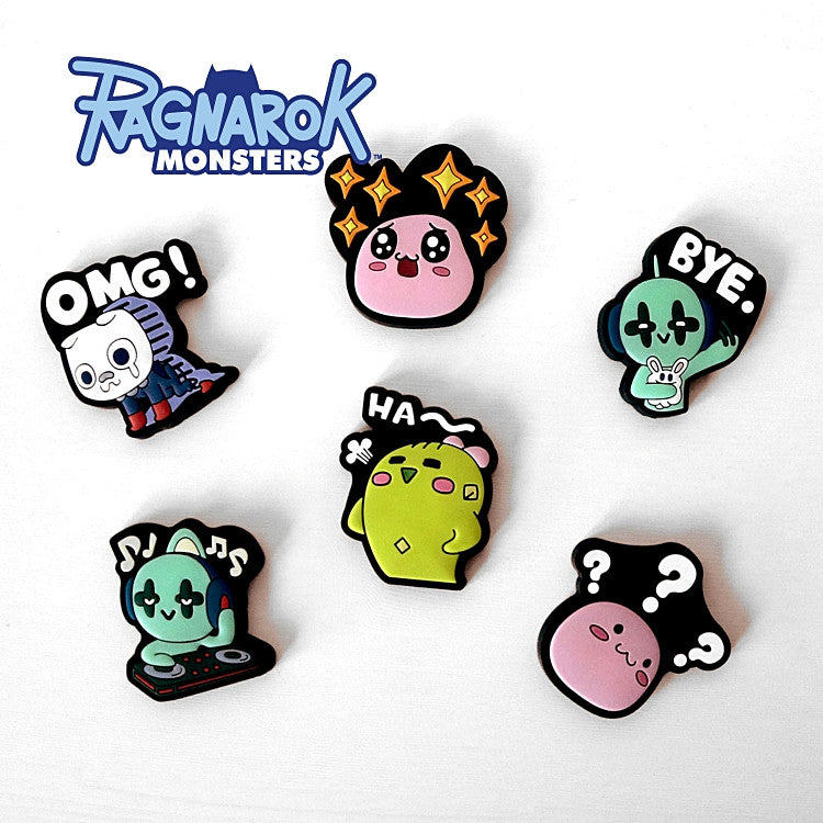 Ragnarök - Monsters Character Magnet Set