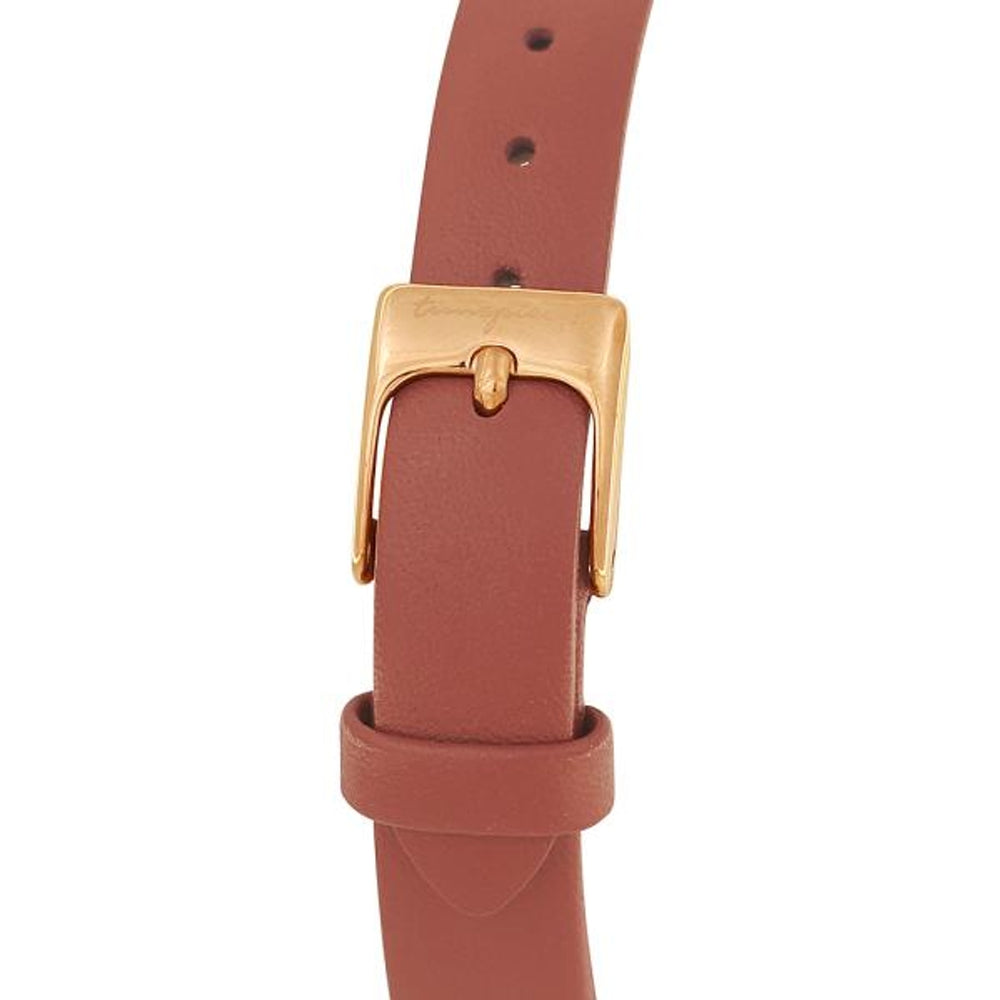 OST - Almond Square Leather Watch
