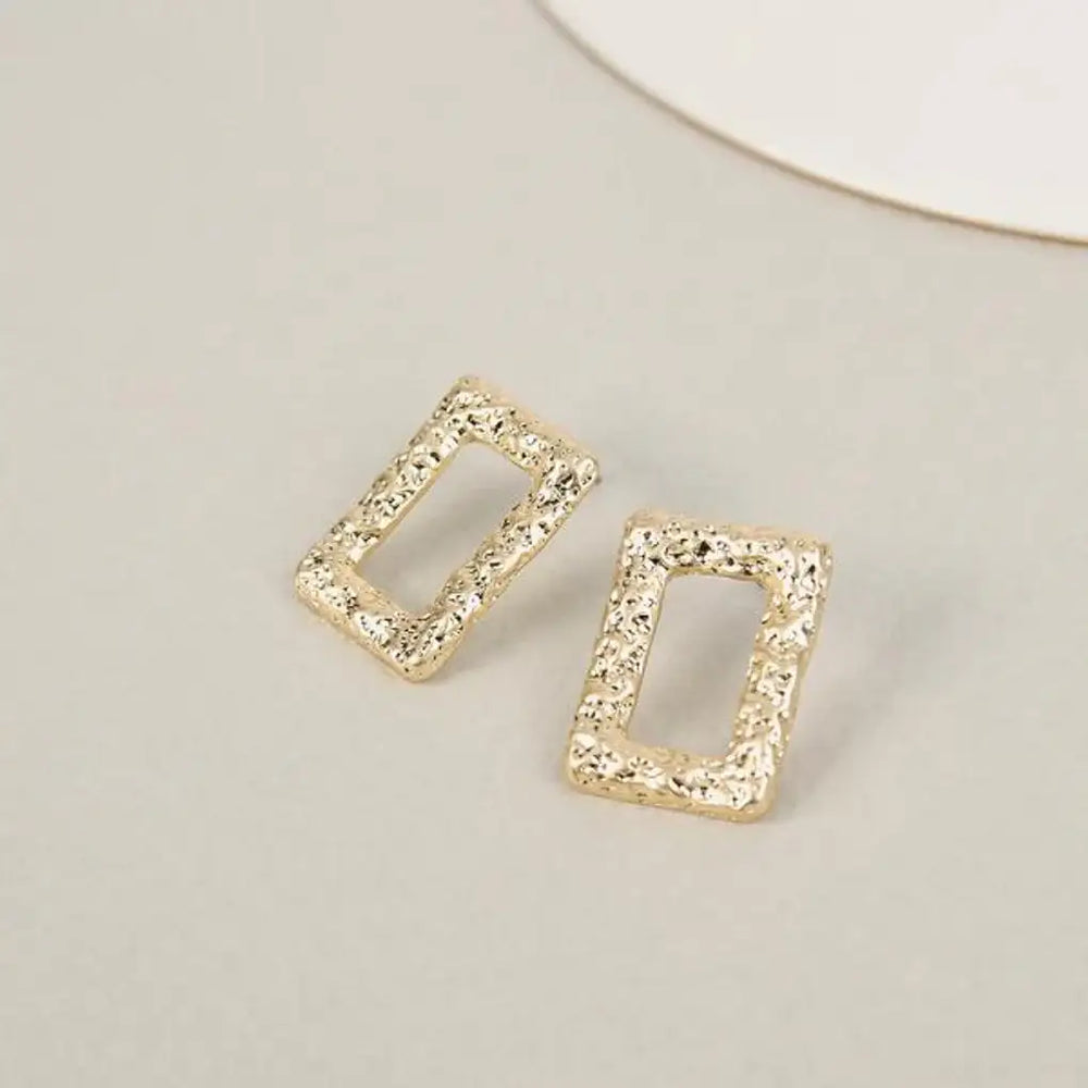CLUE - Square Public Fashion Earring - CLUE - Jewelry - Harumio