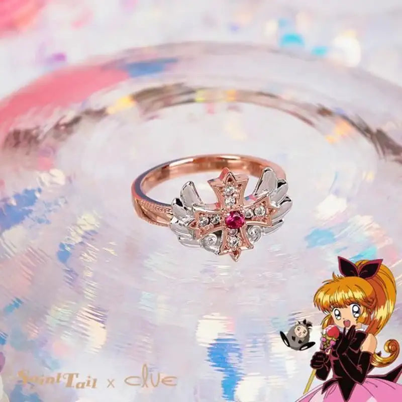 Saint Tail x Clue - Big Wing Silver Ring - CLUE - Jewelry - Harumio