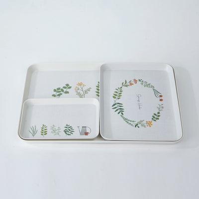 Korean All That - Herb Melamine Tray Set