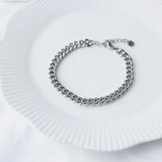 CLUE - Chain Decoration Surgical Steel Bracelet - CLUE - Jewelry - Harumio
