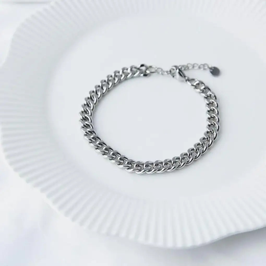 CLUE - Chain Decoration Surgical Steel Bracelet - CLUE - Jewelry - Harumio