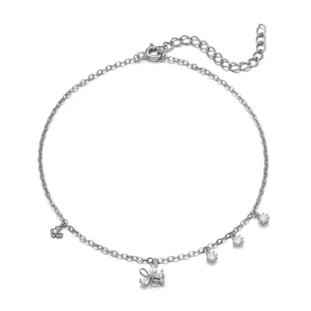 CLUE - Summer Sweet Butterfly Silver Bracelet