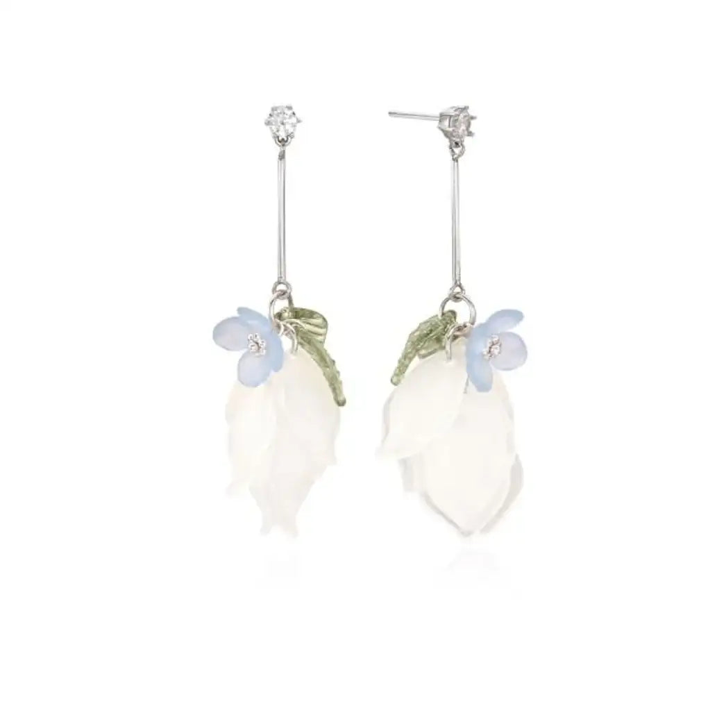 CLUE - Blooming in Jeju Silver Earring - CLUE - Jewelry - Harumio