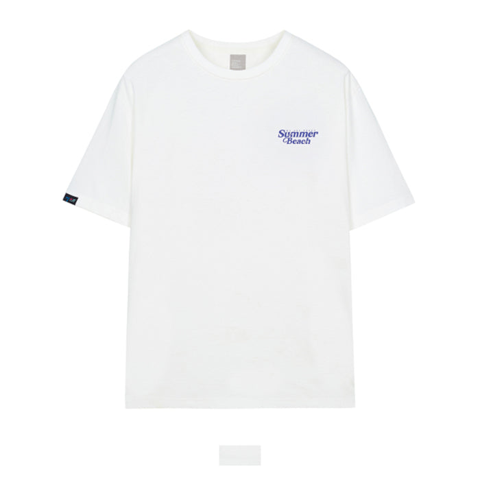 CLEARANCE - SPAO x SSAK3 - Summer Beach Short Sleeve T-Shirt