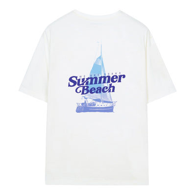 CLEARANCE - SPAO x SSAK3 - Summer Beach Short Sleeve T-Shirt