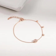 CLUE - Shining Point Cubic Chain Silver Bracelet - CLUE - Accessories - Harumio