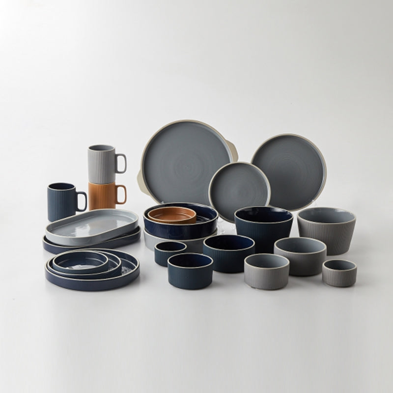 Korean Solid Stoneware Woody Forest Series