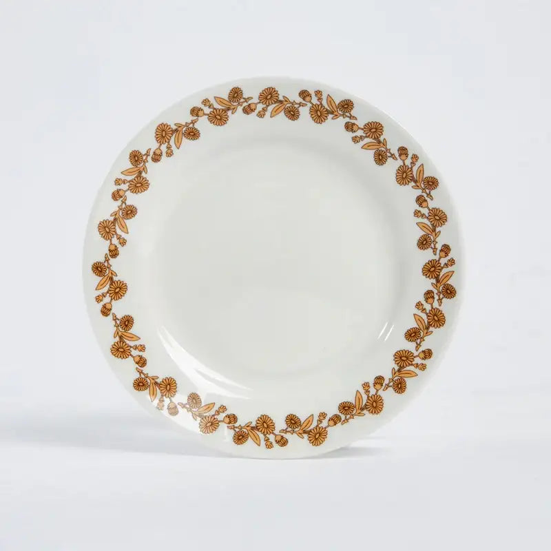 Korean Vintage Pattern Plate 4P Set - Modern House - Kitchenware - Harumio