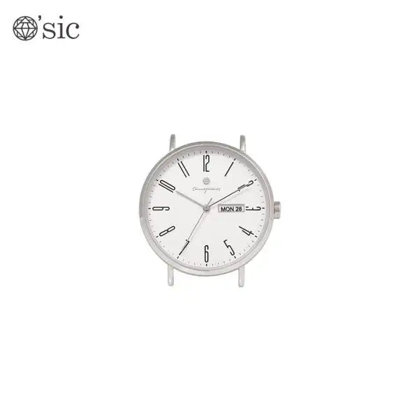 OST - Silver Round Men's Watch Head - OST - Watch - Harumio
