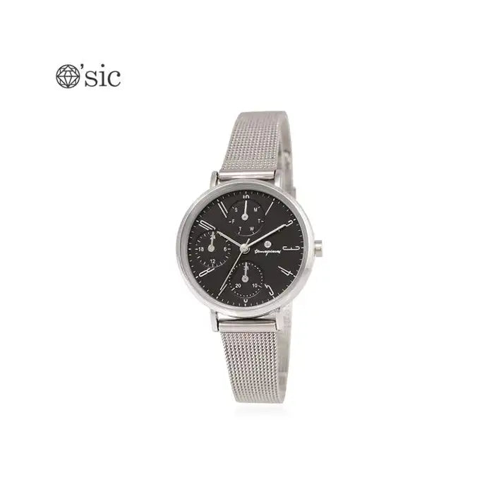 OST - Black Index Silver Women's Couple Mesh Watch - OST - Watch - Harumio
