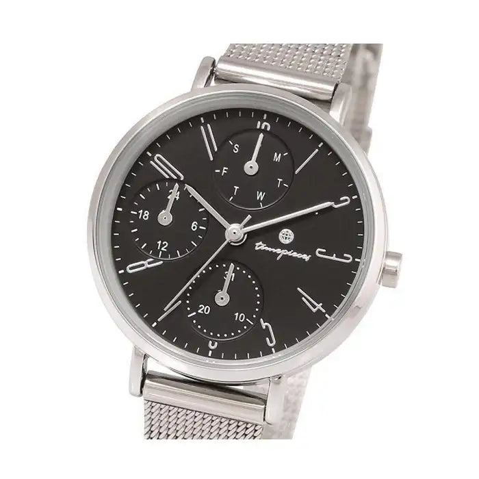 OST - Black Index Silver Women's Couple Mesh Watch - OST - Watch - Harumio