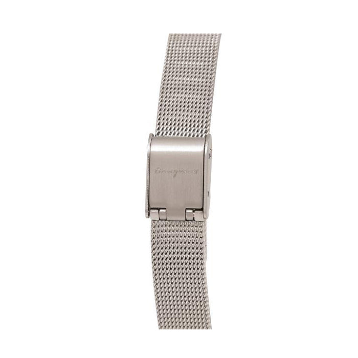 OST - Black Index Silver Women's Couple Mesh Watch