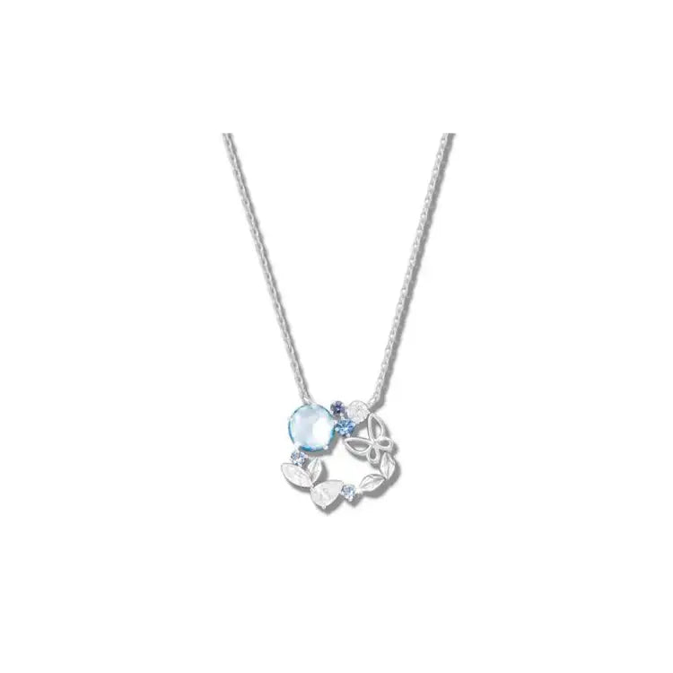 OST - Aloha Blue Ice Women's Silver Necklace - OST - Jewelry - Harumio