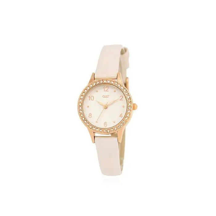 OST - Moonlight Garden Cubic Lace Women's Leather Watch - OST - Watch - Harumio