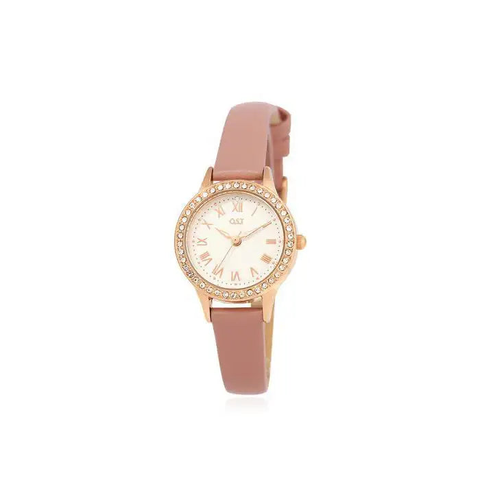 OST - Moonlight Garden Cubic Lace Women's Leather Watch - OST - Watch - Harumio