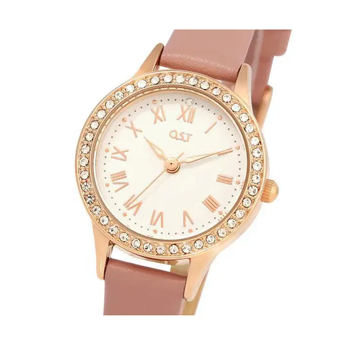 OST - Moonlight Garden Cubic Lace Women's Leather Watch - OST - Watch - Harumio