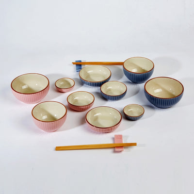 Korean Miryang Ceramics Dinnerware Set 14P