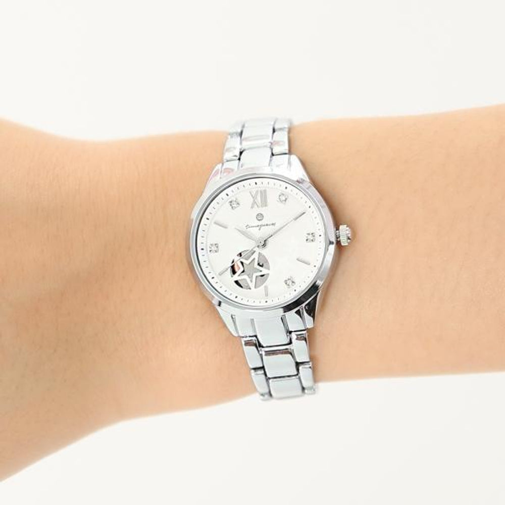 OST - My Star Luminous Dial Women's Silver Metal Watch