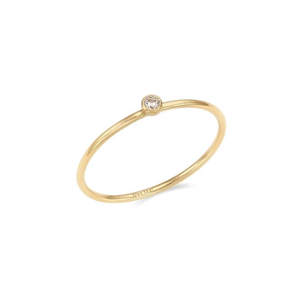 CLUE - 14K Gold Filled Eternal Crystal Ring