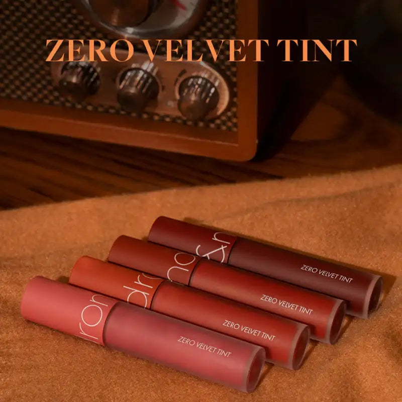 rom&nd - Zero Velvet Tint - Autumn Knit Series - rom&nd - Lip Tint - Harumio