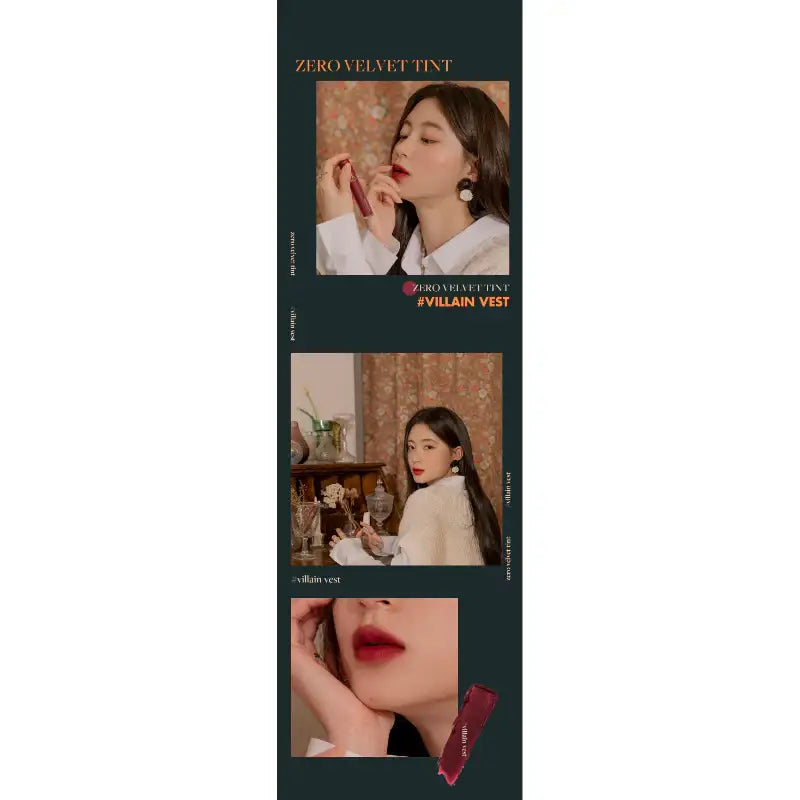 rom&nd - Zero Velvet Tint - Autumn Knit Series - rom&nd - Lip Tint - Harumio